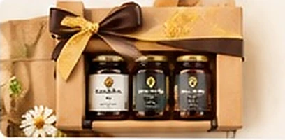 Caixa de presente com produtos Casa do Mel