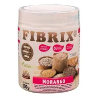 FIBRIX - Regulador Intestinal Vegano Sabor Morango 200g 