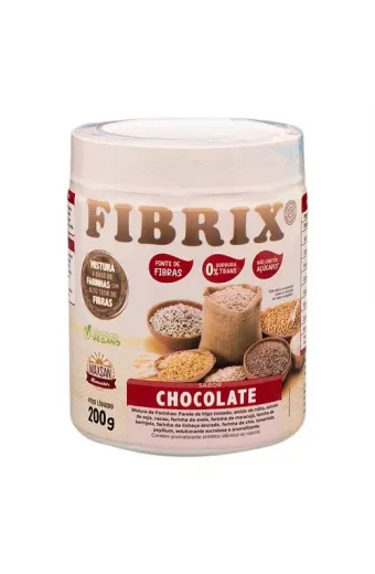 FIBRIX - Regulador Intestinal Vegano Sabor Chocolate 200g 