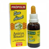 Extrato Aquoso de Própolis Verde Apiários Bonadio 30ml