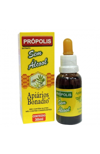 Extrato Aquoso de Própolis Verde Apiários Bonadio 30ml