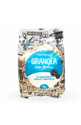 Granola Martigran 1kg - Sem Açucar