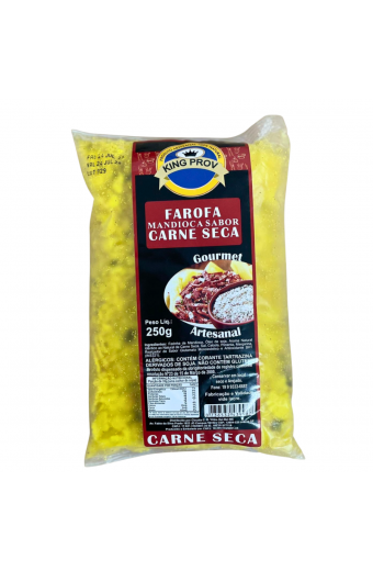 Farofa Gourmet Artesanal Carne Seca King Prov 250g