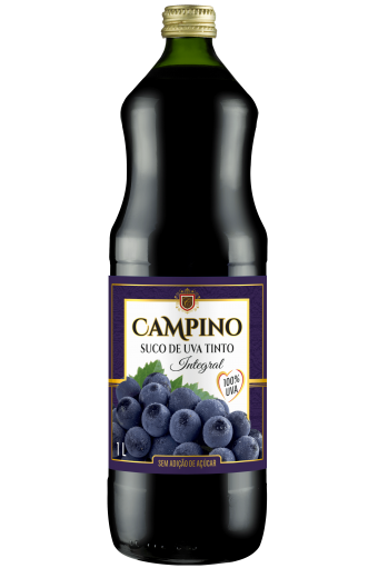 Suco de Uva Integral Tinto Campino 1L