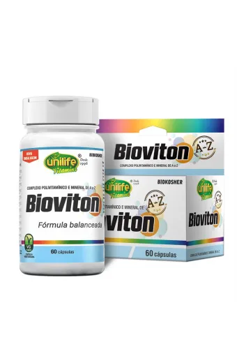 Bioviton Polivitamínico 60 Cápsulas Unilife