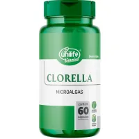 Chlorella Microalga 60 Cápsulas 500mg - Unilife