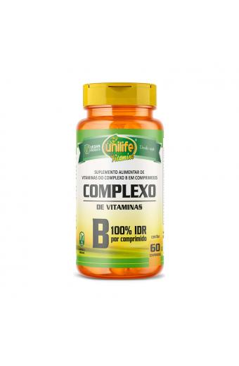 Vitaminas do Complexo B Unilife 60 Comprimidos