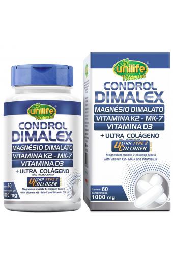 Condrol Dimalex + Ultra Colágeno Tipo 2 Unilife 60 comprimidos