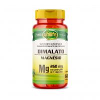 Magnésio Dimalato 60 Cápsulas 700mg - Unilife