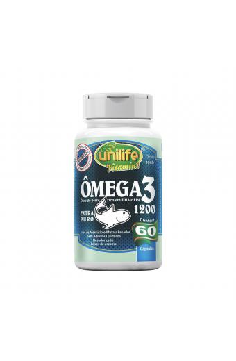Ômega 3 1200mg - 60 Cápsulas - Unilife
