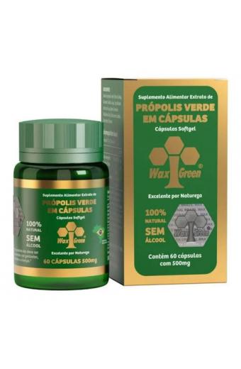 Própolis Verde 86% 60 Cápsulas Wax Green