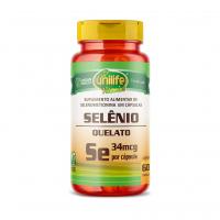 Selênio Quelato  60 Cápsulas 500mg - Unilife