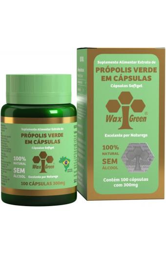 Própolis Verde 80% 100 Cápsulas Wax Green