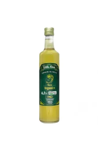 Vinagre de Maçã Orgânico Villa Rica 500ml