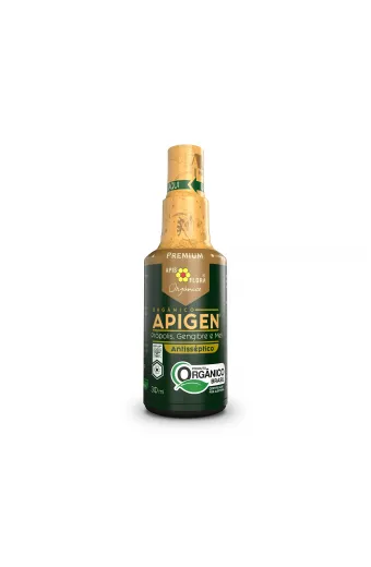 Apigen Spray Propolis Mel E Gengibre Organico Apis Flora 30Ml