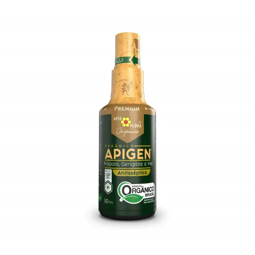 Apigen Spray Propolis Mel E Gengibre Organico Apis Flora 30Ml