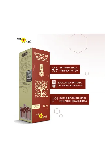Extrato de Própolis Vermelha Apis Flora 20ml