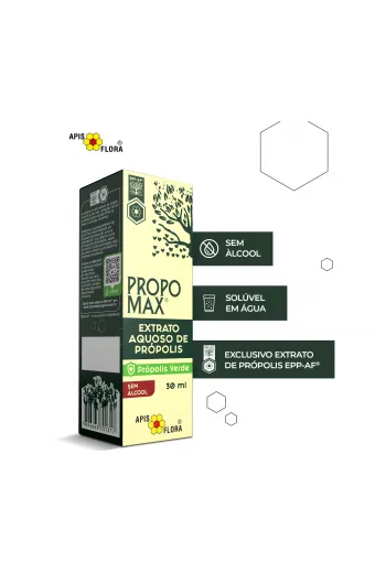 Extrato Aquoso de Própolis Verde Propomax Apis Flora 30ml