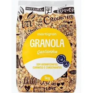 Granola Martigran 1kg - Castanhas