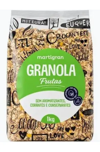 Granola Martigran 1kg - Frutas