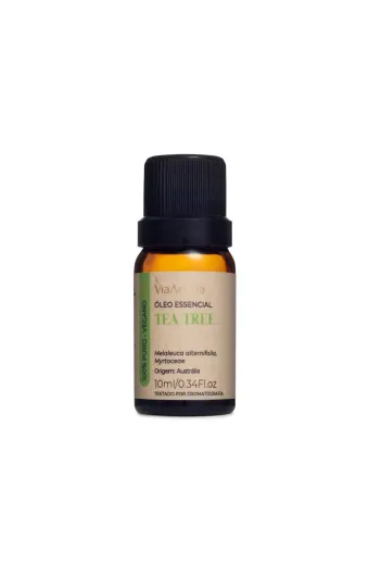 Óleo Essencial Tea Tree Melaleuca Via Aroma 10ml