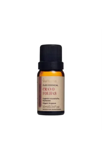 Óleo Essencial Cravo Folhas Via Aroma 10ml