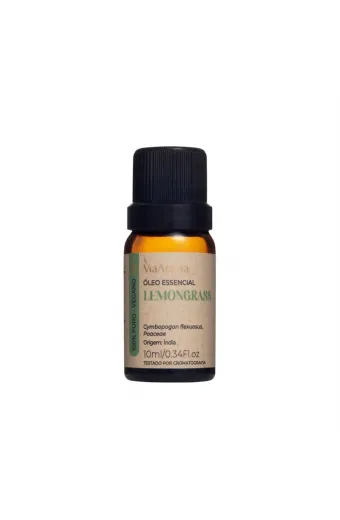 Óleo Essencial Lemongrass Via Aroma 10ml