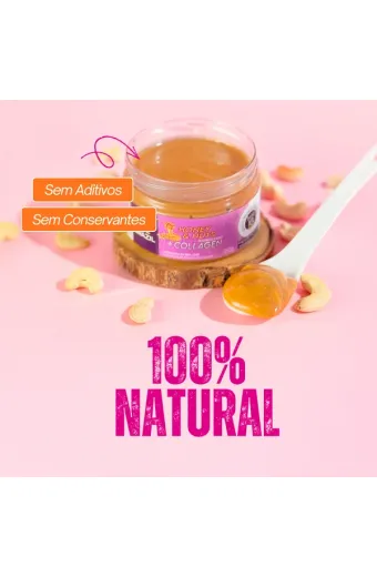 Honey+Nuts - Castanha de Caju + Colageno 350g