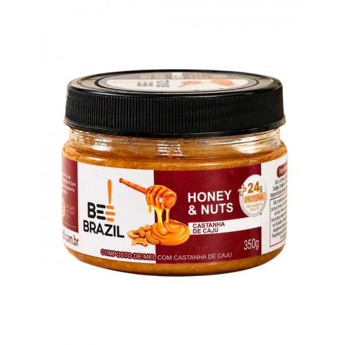 Honey+Nuts - Castanha de Caju 350g