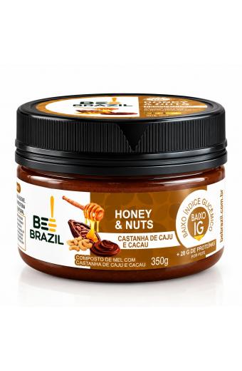 Honey+Nuts - Castanha de Caju e Cacau 350g