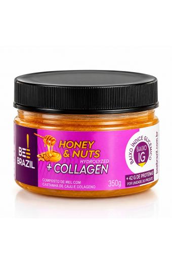 Honey+Nuts - Castanha de Caju + Colageno 350g