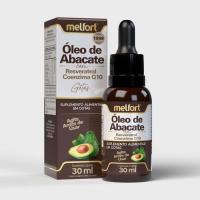 Óleo De Abacate Com Coenzima Q10 + Resveratrol + Niacina Melfort 30ml