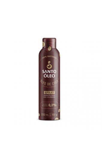 Óleo de coco Spray Extra Virgem 200ml - Santo Óleo