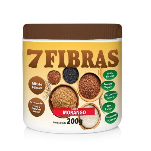 7 Fibras - Regulador Intestinal Sabor Morango 200g