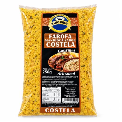 Farofa Gourmet Artesanal Costela King Prov 250g