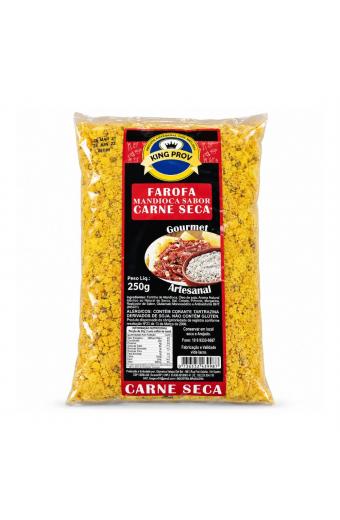 Farofa Gourmet Artesanal Carne Seca King Prov 250g