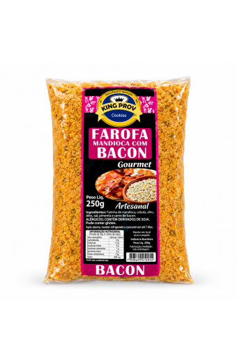Farofa Gourmet Artesanal Bacon King Prov 250g