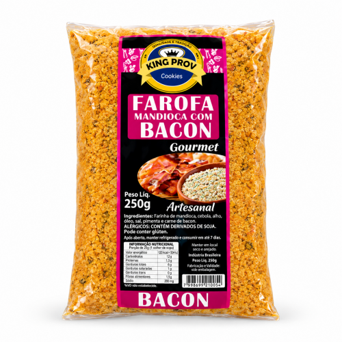 Farofa Gourmet Artesanal Bacon King Prov 250g
