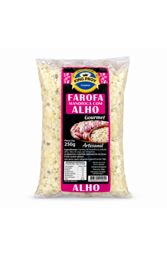 Farofa Gourmet Artesanal Alho King Prov 250g
