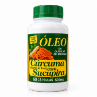 Óleo De Cúrcuma E Sucupira Nutrifonte 60capsulas