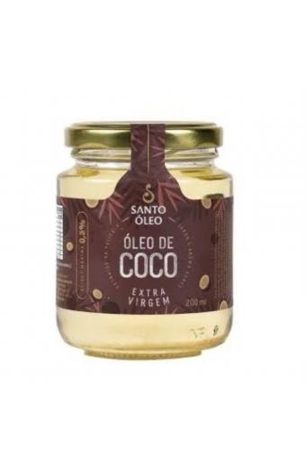 Óleo De Coco Extra Virgem Da Película Santo Óleo 200ml