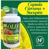 Óleo De Cúrcuma E Sucupira Nutrifonte 60capsulas