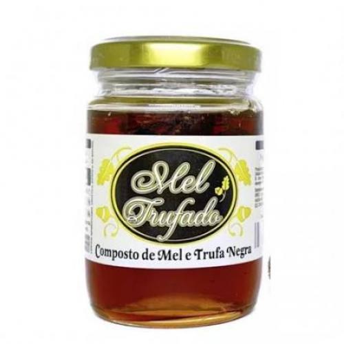 Mel Trufado Com Pedaços De Trufas Negras Tartufi 200g