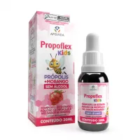 Extrato Aquoso de Própolis e Mel Sabor Morango Propoflex Kids 30mL