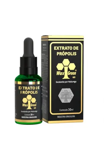 Extrato de Própolis Seco 30% Wax Green 30ml