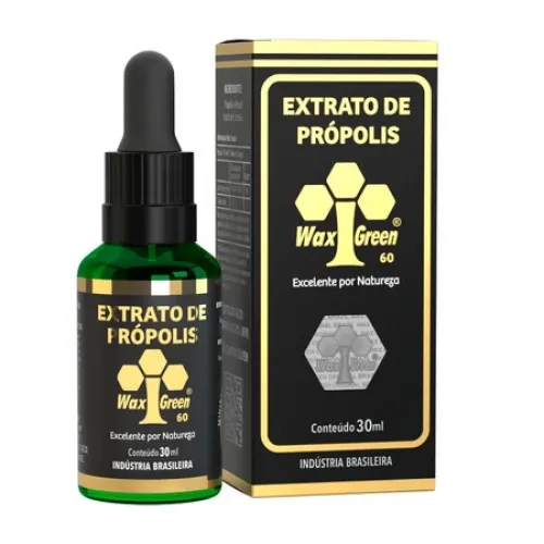 Extrato de Própolis Seco 30% Wax Green 30ml