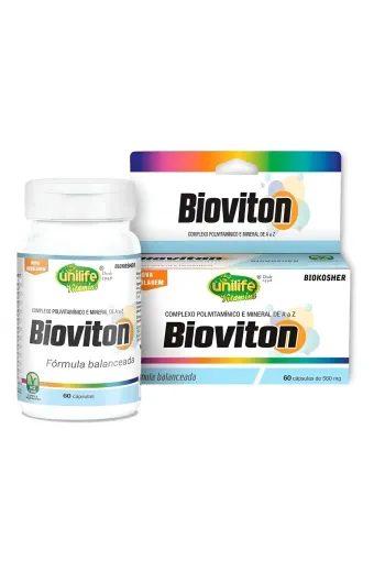 Bioviton Polivitamínico 60 Cápsulas Unilife