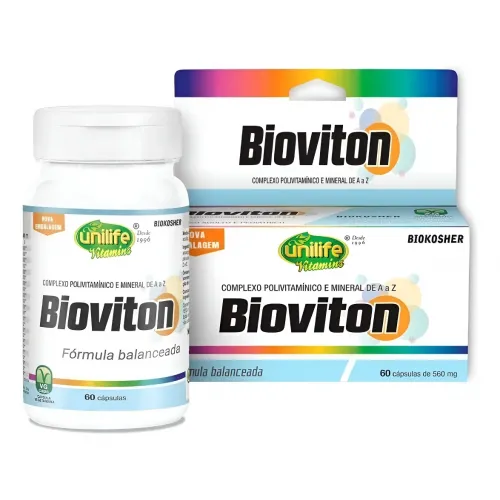 Bioviton Polivitamínico 60 Cápsulas Unilife