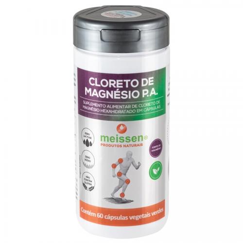 Cloreto De Magnésio Pa 60 Cápsulas 500Mg - Meissen