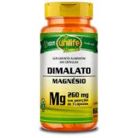 Magnésio Dimalato 60 Cápsulas 700mg - Unilife